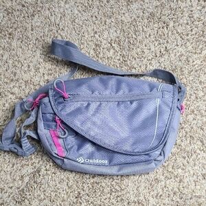 Outdoor Products Gray and Pink Adjustable Bag